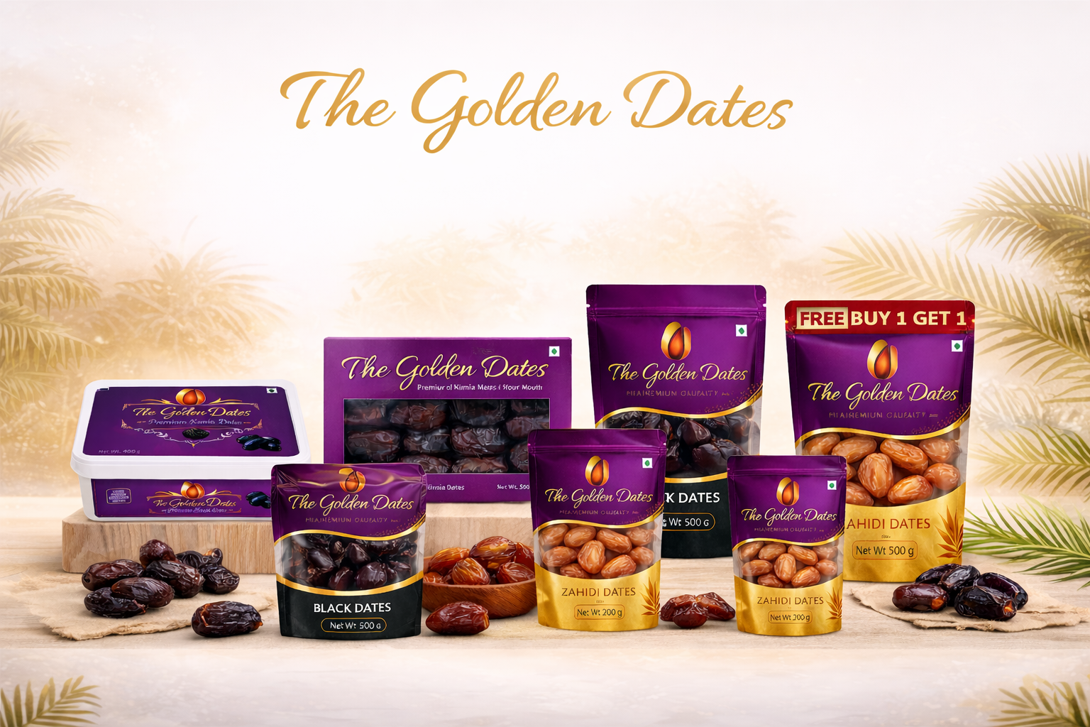 Golden Dates Box